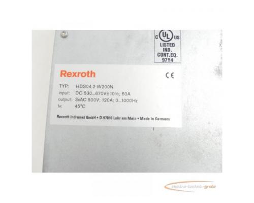 Rexroth HDS04.2-W200N-HS12-01-FW MNR: R911190013 SN:291390-19527 - Bild 4