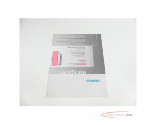 Siemens certificate 6AU1400-2PA21-0AA0 SIMOTION D4x5-2 V4.2 SP1 HF1 ungebraucht - Bild 1