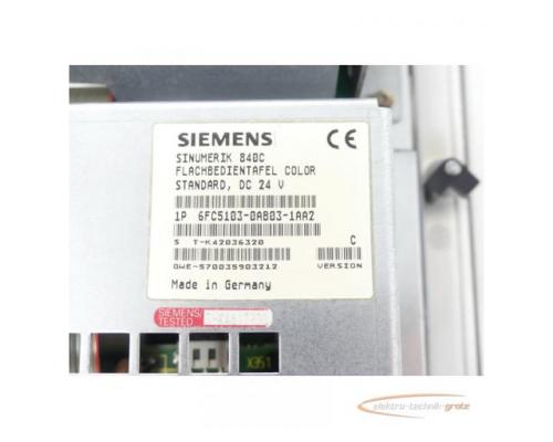 Siemens 6FC5103-0AB03-1AA2 Flachbedientafel Version C SN:T-K42036320 - Bild 6
