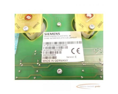 Siemens 6FC5103-0AD03-0AA0 Maschinensteuertafel M SN:LB-S0101170516006 - Bild 5