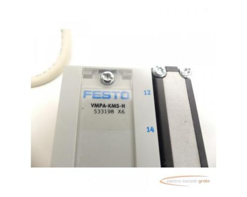 Festo VMPA-KMS Haube 533198 mit elektrischer Anschalt. für Ventilinsel 540896 - Bild 6