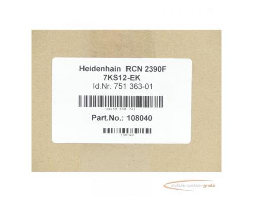 Heidenhain RCN 2390F 7KS12-EK Winkelmessgerät Id.Nr. 751 363-01 SN:58698745 - Bild 6