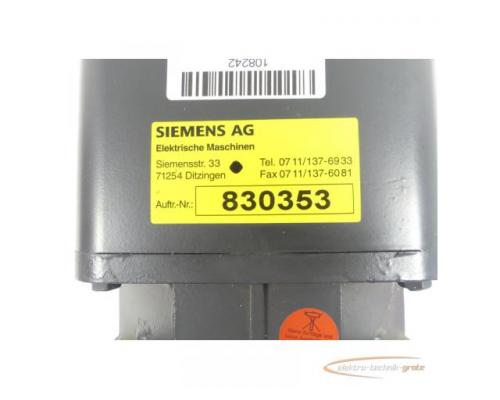 Siemens 1FT5076-0AF01-2 - Z AC-VSA-Motor SN:E1N63040402001 - generalüberholt! - - Bild 4