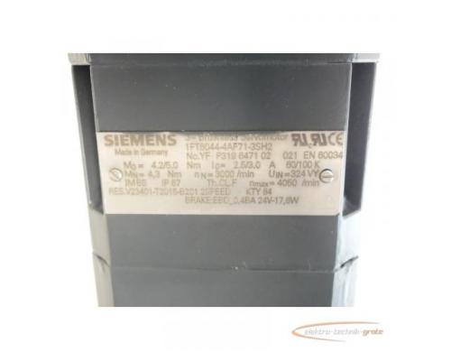Siemens 1FT6044-4AF71-3SH2 Servomotor SN:YFP319647102021 - generalüberholt! - - Bild 5