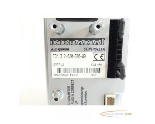 Indramat TDM 3.2-020-300-W0 Controller SN:240060-44332 - Bild 4