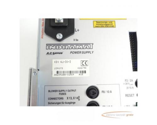 Indramat KDV 4.1-30-3 Power Supply SN:239288-02519 - Bild 4