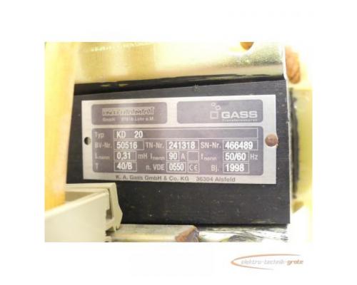 Indramat KD 20 Transformator SN:466489 - Bild 3