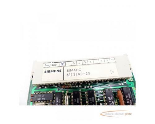 Siemens 6EC3600-0D Simatic Card - Bild 2