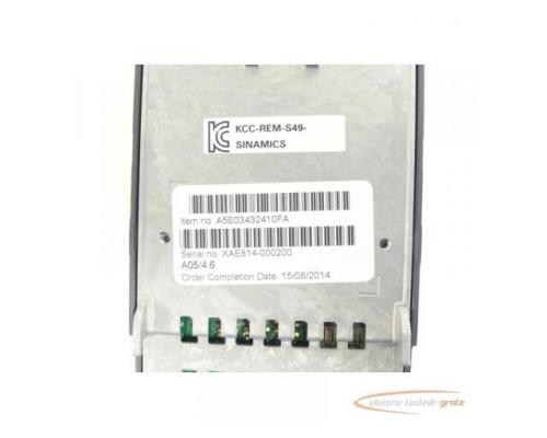 Siemens 6SL3244-0BB00-1PA1 Control Unit Version:A05 / 4.6 SN:XAE814-000200 - Bild 4