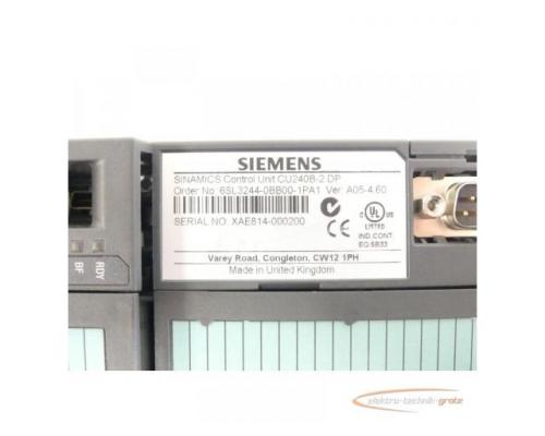 Siemens 6SL3244-0BB00-1PA1 Control Unit Version:A05 / 4.6 SN:XAE814-000200 - Bild 5