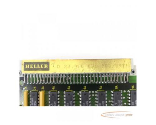Heller D 23.020 036-000/5911 / 20.002849-4 Steuerungskarte CUS 13 - Bild 6