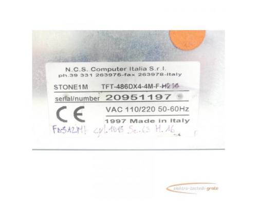 N.C.S Computer TFT-486DX4-4M-F-H210 Industrie-PC SN:20951197 - Bild 5