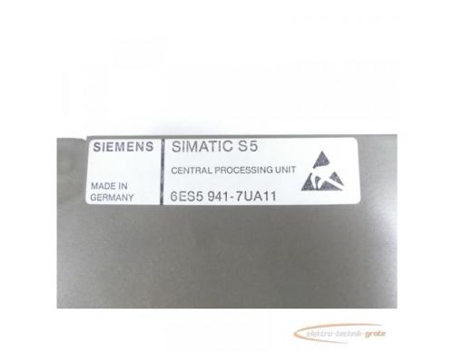Siemens 6ES5941-7UA11 Zentralbaugruppe E-Stand: 3 SN:G035032 - Bild 6