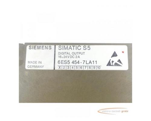 Siemens 6ES5454-7LA11 Digitalausgabe E-Stand: 1 SN:G045133 - Bild 5