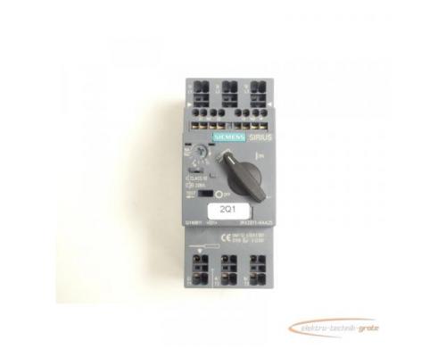 Siemens 3RV2011-4AA25 Leistungsschalter 11 - 16A max. E-Stand: 01 + 3RV2901-2E - Bild 3