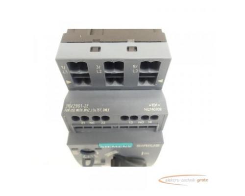 Siemens 3RV2011-4AA25 Leistungsschalter 11 - 16A max. E-Stand: 01 + 3RV2901-2E - Bild 8