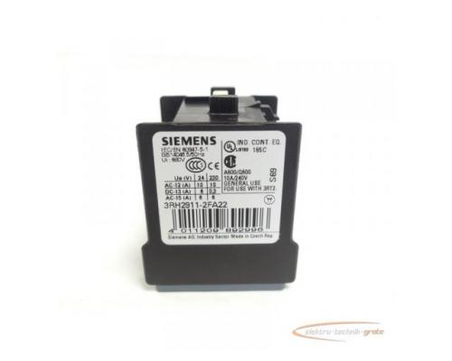 Siemens 3RH2911-2FA22 Hilfsschalter E-Stand: 02 - Bild 5