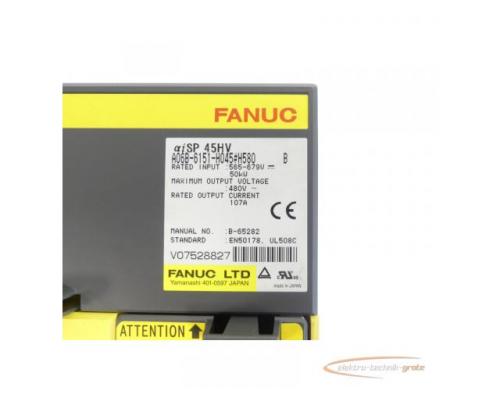 Fanuc A06B-6151-H045 # H580 SN:V07528827 - mit 12 Monaten Gewährleistung! - - Bild 4