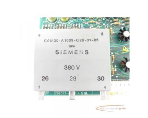 Siemens C98043-A1035-L5 / 04 Steuerungskarte - Bild 4