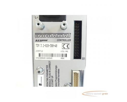 Indramat TDM 3.2-020-300-W0 Controller SN:240060-44868 - Bild 4