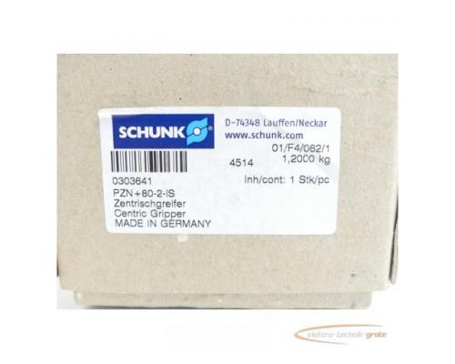 Schunk PZN+80-2-IS Zentrischgreifer 303641 - ungebraucht! - - Bild 7