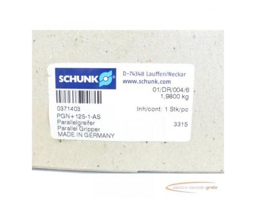Schunk PGN+125-1-AS Parallelgreifer 371403 - ungebraucht! - - Bild 7