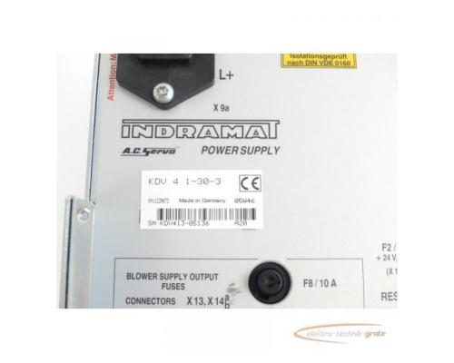 Indramat KDV 4.1-30-3 Power Supply SN:KDV413-05136 - Bild 4