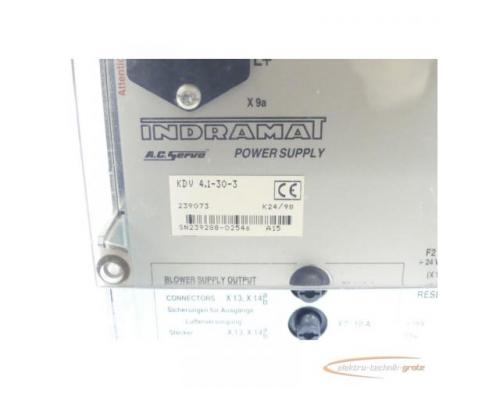 Indramat KDV 4.1-30-3 Power Supply SN:239288-02546 - Bild 4