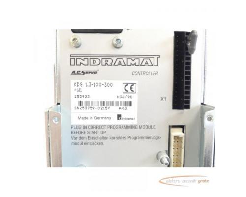 Indramat KDS 1.3-100-300-W1 Controller SN:253759-02159 - Bild 4