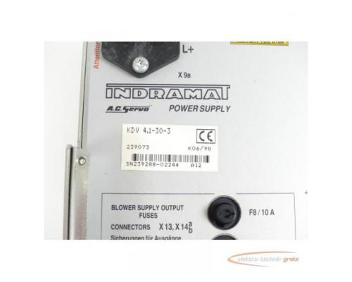 Indramat KDV 4.1-30-3 Power Supply SN:239288-02244 - Bild 4