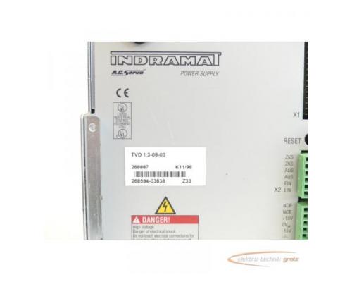 Indramat TVD 1.3-08-03 Power Supply SN:268594-03838 - Bild 4