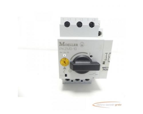 Moeller PKZM0-10 Motor-schutzschalter + PKZ0 Kontaktblock - Bild 5