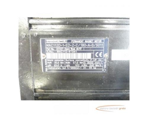 Indramat MAC112D-1-ED-2 - C/180-A-0/S011 Permanent Magnet Motor SN:MAC112-97341 - Bild 4