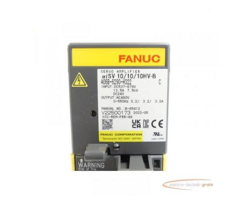 Fanuc A06B-6290-H322 Servo Amplifier Version: C SN:V22500173 - ungebraucht! - - Bild 4