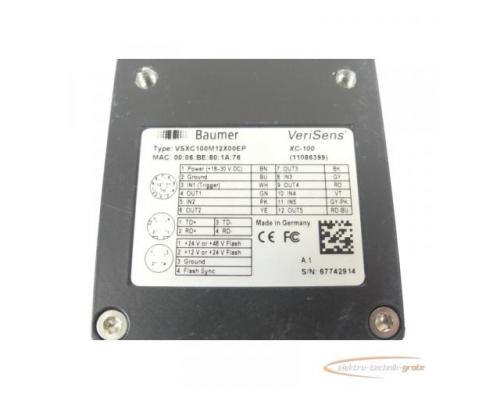 Baumer VeriSens XC-100 VSXC100M12X00EP Kamera SN 67742914 - Bild 3