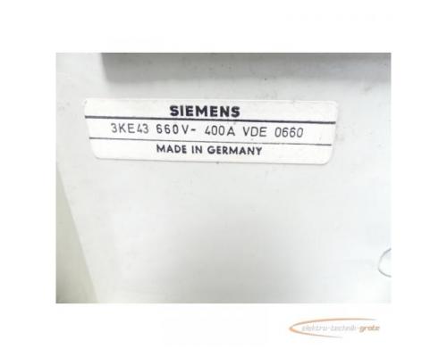 Siemens 3KE43 Lasttrennschalter 660V - 400A VDE - Bild 7