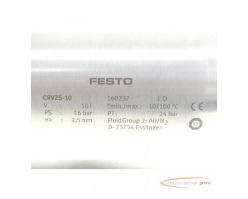 Festo CRVZS-10 Druckluftspeicher 160237 - Bild 6