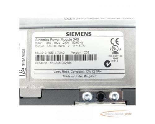 Siemens 6SL3210-1SE11-7UA0 SN:XAC806-002864 + 6SE6400-2FA00-6AD0 - Bild 4