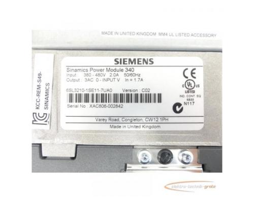 Siemens 6SL3210-1SE11-7UA0 SN:XAC806-002842 + 6SE6400-2FA00-6AD0 - Bild 4