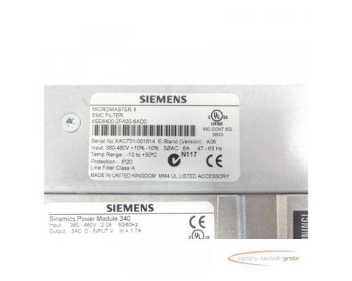 Siemens 6SL3210-1SE11-7UA0 SN:XAC806-002842 + 6SE6400-2FA00-6AD0 - Bild 5