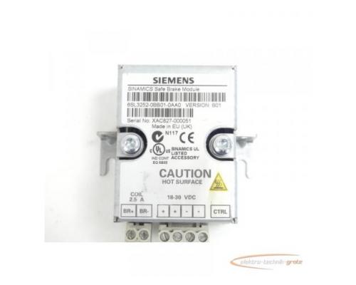 Siemens 6SL3252-0BB01-0AA0 Bremsrelais Version: B01 SN:XAC827-000051 - Bild 4