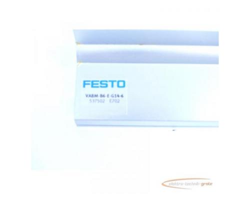 Festo VABM-B6-E-G14-6 Anschlussleiste 537502 - Bild 2
