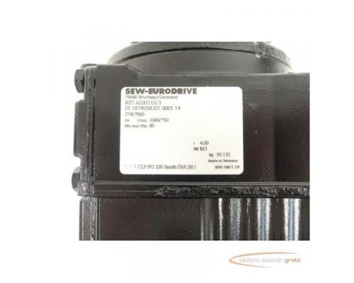 SEW-Eurodrive R27 AQH115/3 / 01.1974558301.0001.14 Getriebe SN:37457900 - Bild 5