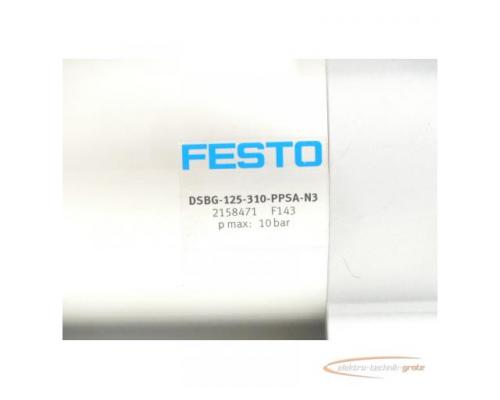 Festo DSBG-125-310-PPSA-N3 Normzylinder 2158471 - Bild 4