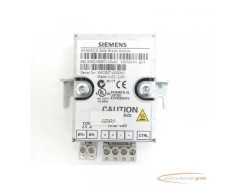 Siemens 6SL3252-0BB01-0AA0 Bremsrelais Version: B01 SN:XAC827-000050 - Bild 4