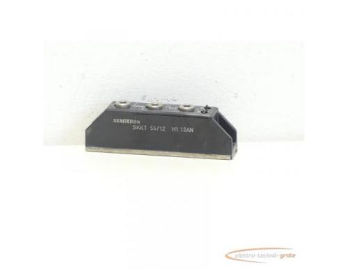 Semikron SKKT 55/12 Semipack Thyristor-Modul H1 13AN - Bild 2