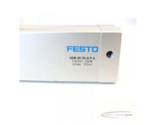 Festo ADN-20-50-A-P-A Kompaktzylinder 536241 pmax. 10bar - Bild 2
