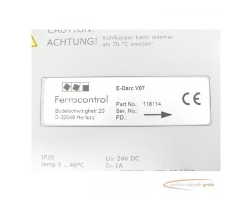 Ferrocontrol E-Darc V07 - 118114 - Antriebsregler SN:DPUB107123396481 - Bild 8