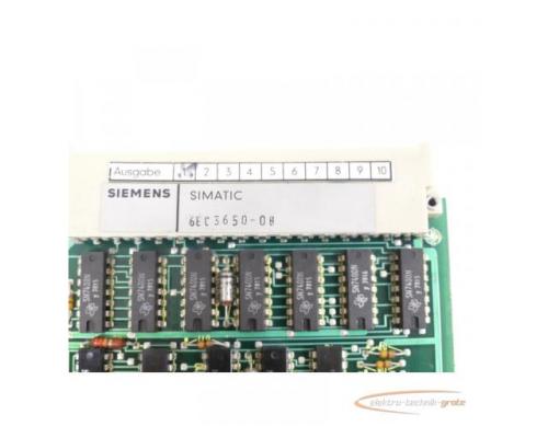 Siemens Simatic 6EC3650-0B Karte Ausgabe 1 A0022-C161-00-85 - Bild 2