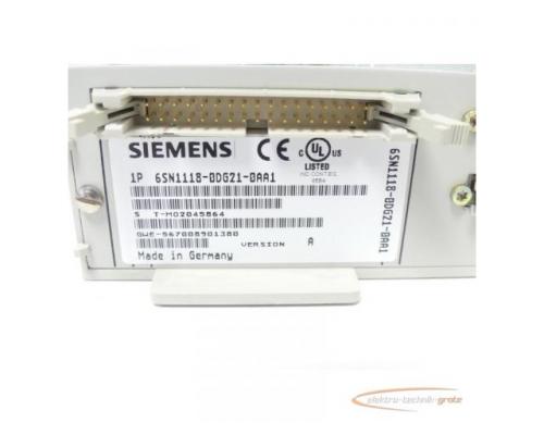 Siemens 6SN1118-0DG21-0AA1 Regelungseinschub Version: A SN:T-MO2045864 - Bild 6